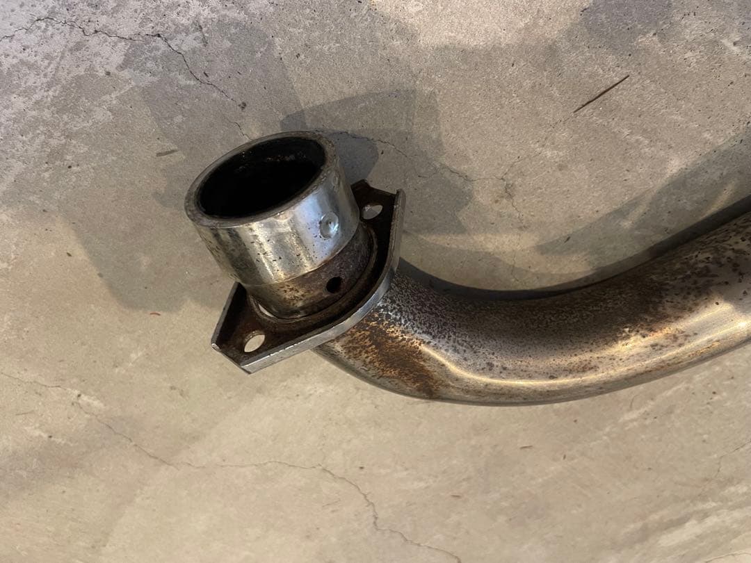 sr400 純正エキパイ エキゾーストパイプ - メルカリ