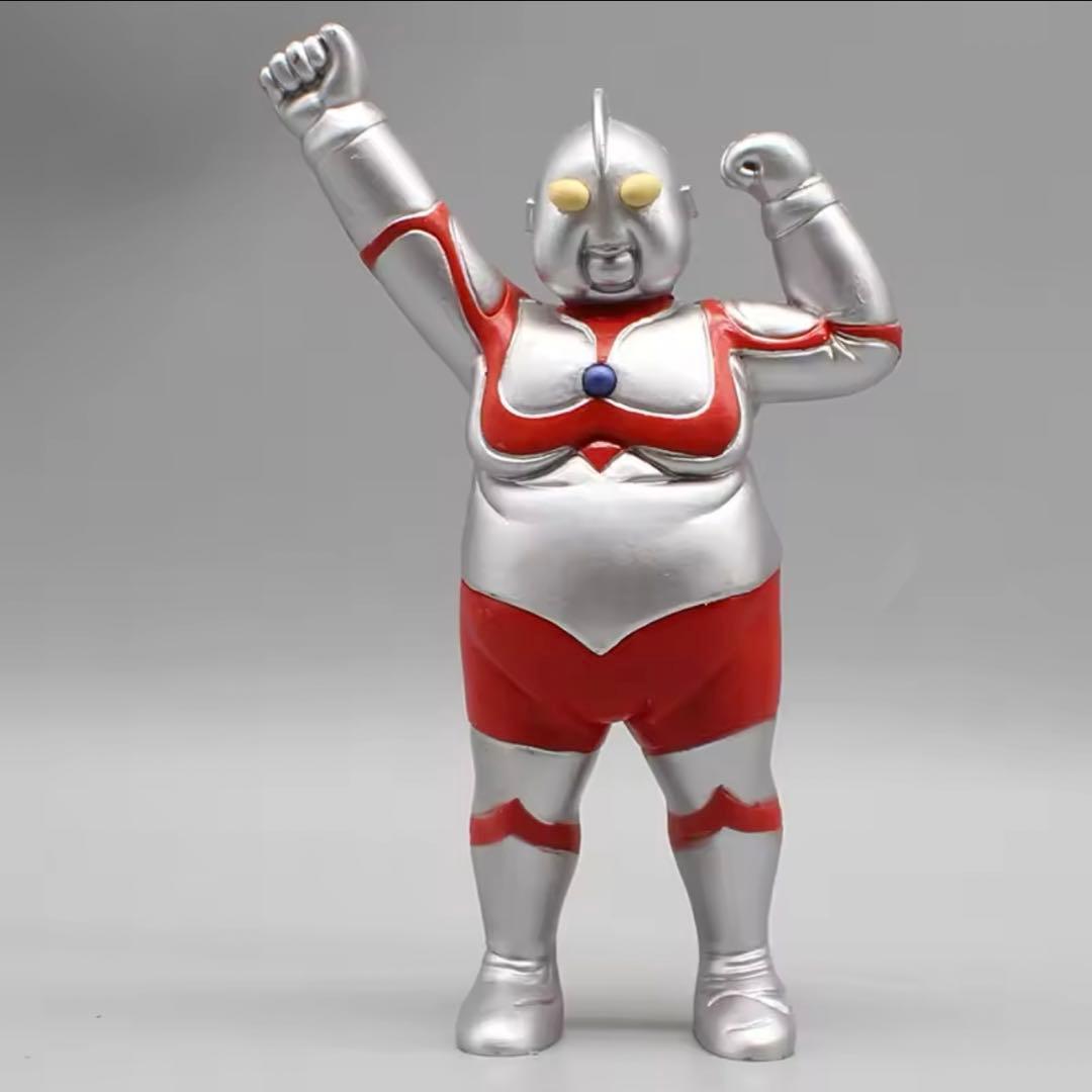 パロディ】帰ってくれ！デブトラマン4体セット☆特撮ヒーロー☆即納