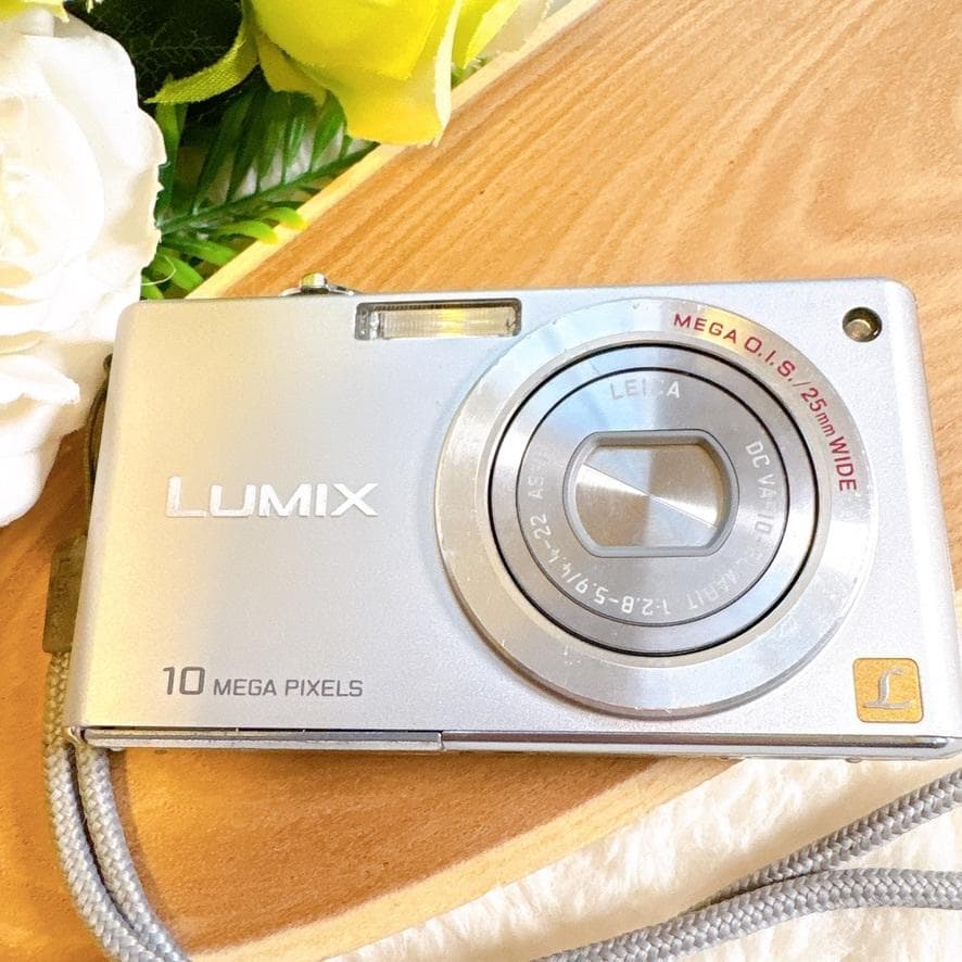 動作確認清掃済みバッテリー付パナソニックルミックスDMC-FX37コンデジ