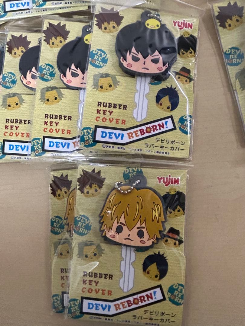 家庭教師ヒットマン リボーン デビリボーン ラバーキーカバー 7種35個