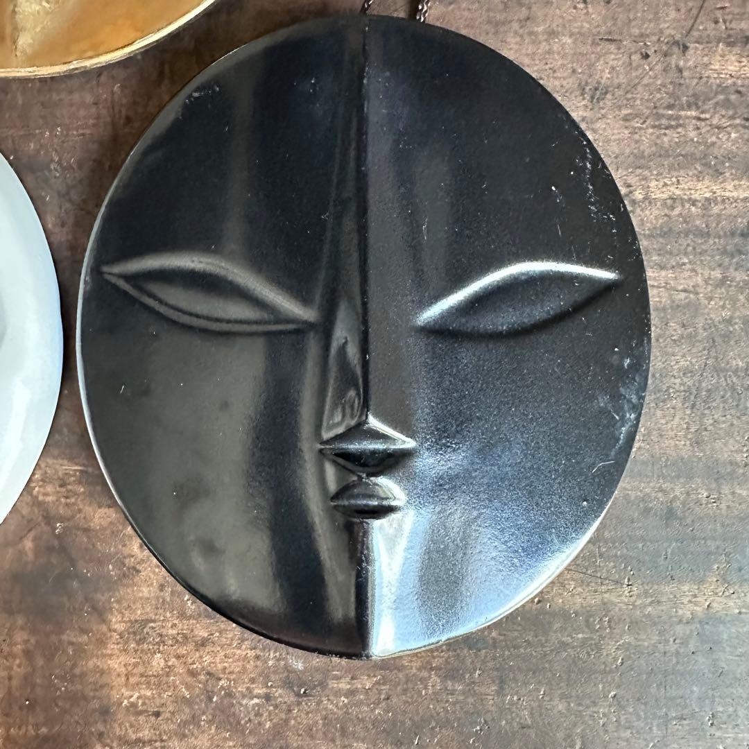 EXPO'70 大阪万博 岡本太郎 太陽の塔 太陽の顔 過去現在未来 信楽焼Ff