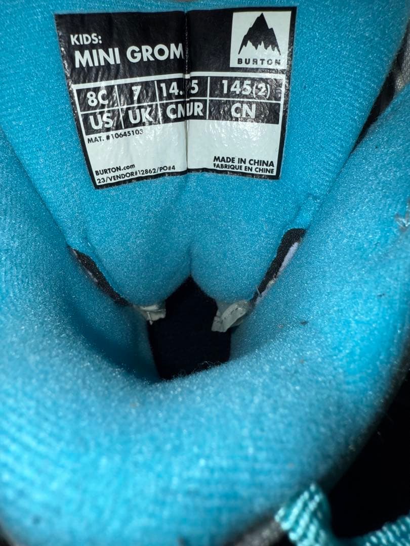 BURTON MINI GROM スノーボードブーツ 14.5cm