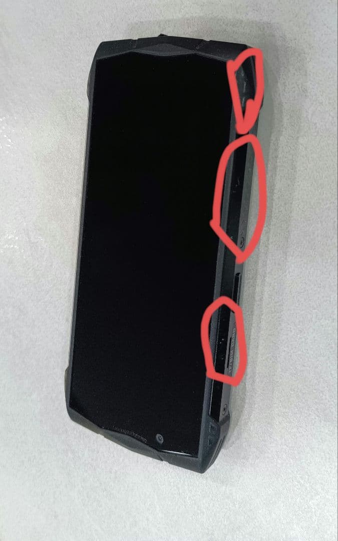 doogee s miniシムフリー RAM（8GB+7GB） ROM256GB - メルカリ