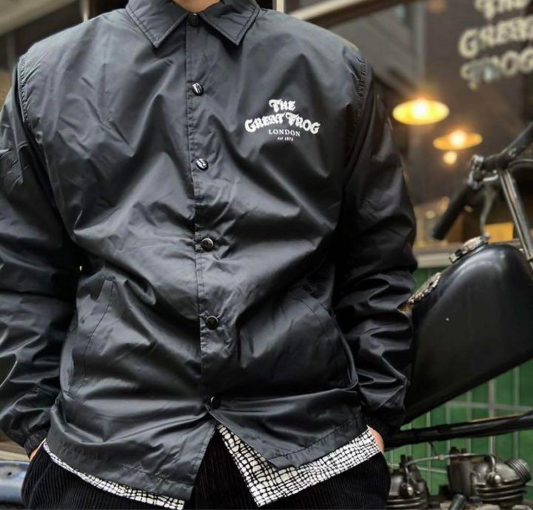 キムタク 私物 THE GREAT FROG ボアコーチジャケット Sサイズ 黒