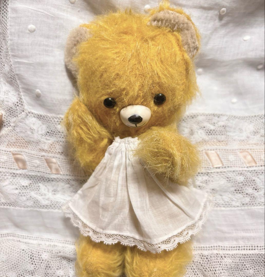 DDRベア　黄色ちゃん　アンティークベア　ヴィンテージベア　ベルリンベア DDRベア 黄色ちゃん アンティークベア ヴィンテージベア ベルリンベア