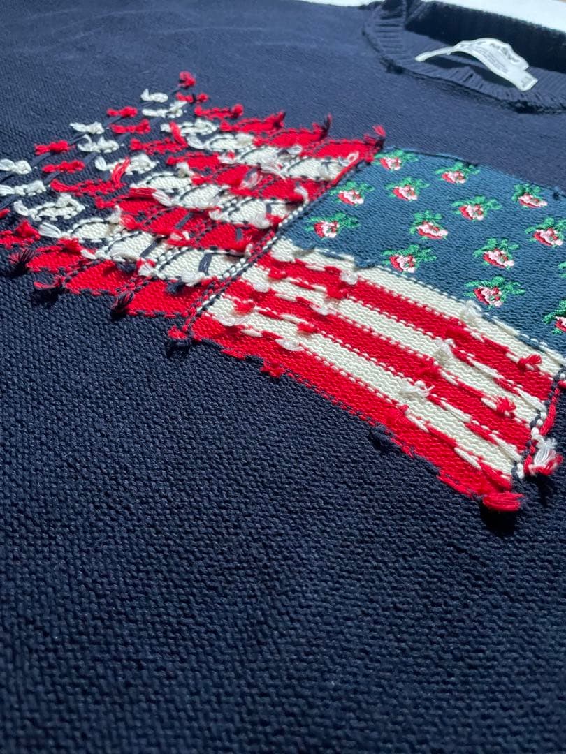 DAIRIKU × ttt_msw 星条旗ニット インサイドアウトニット - メルカリ