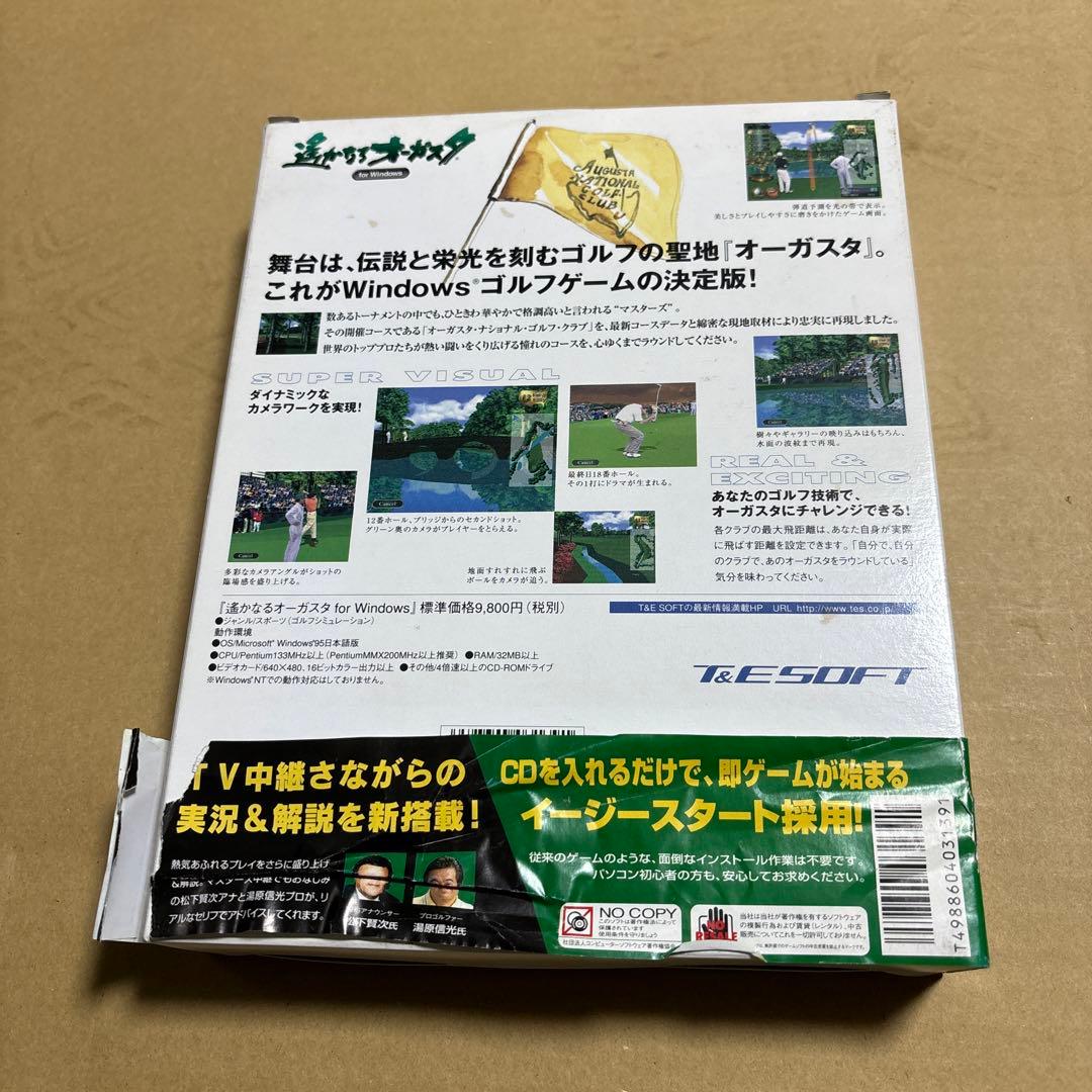 PCゲームソフト 遥かなるオーガスタ for Windows T&Eソフト - メルカリ