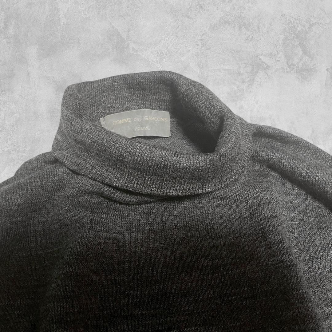 90s COMMEdesGARÇONS HOMME タートルネックニット グレー - メルカリ