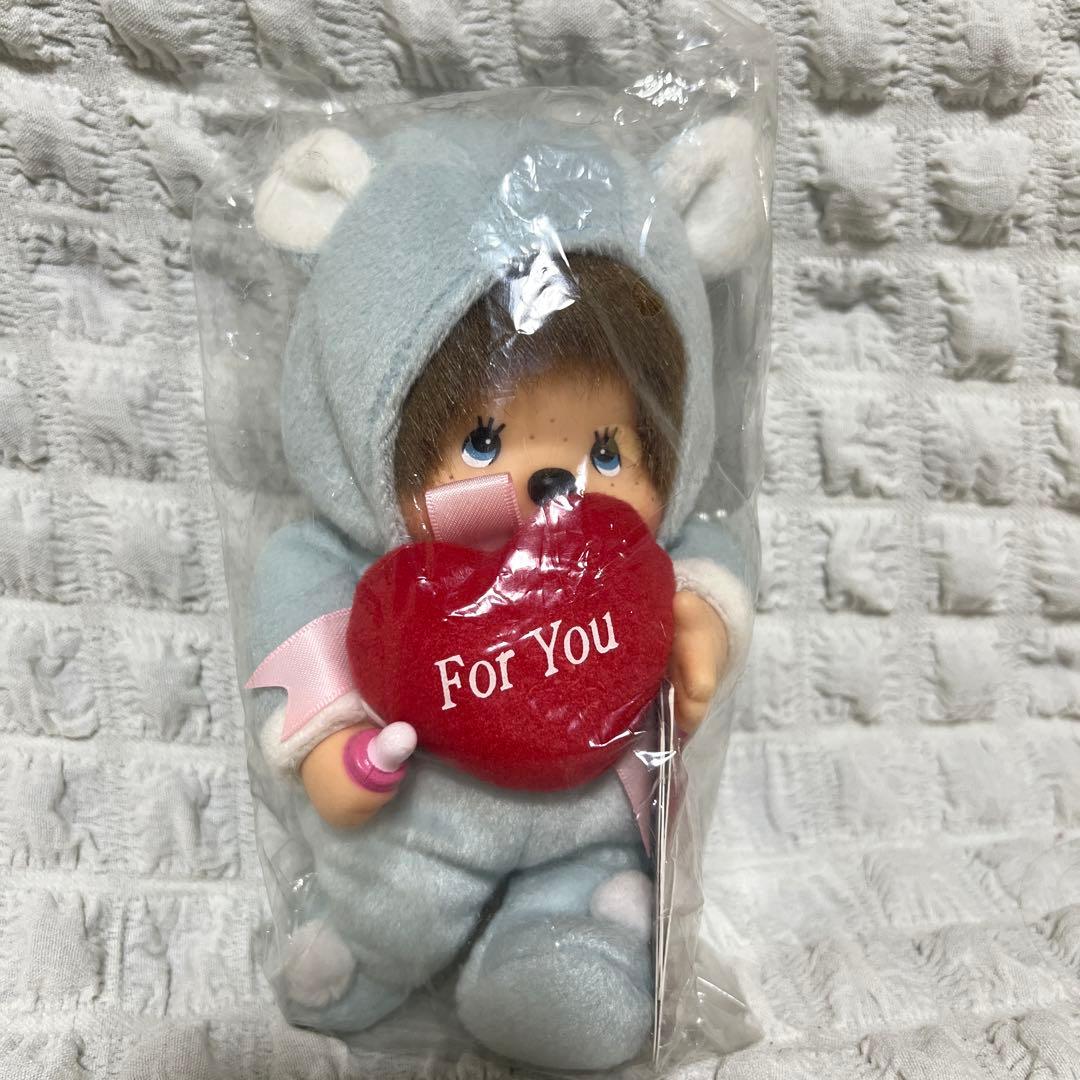 モンチッチ For Youハート付き ぬいぐるみ 謹賀新年】新商品 おすわりハートクッションモンチッチ☆ファンターネ