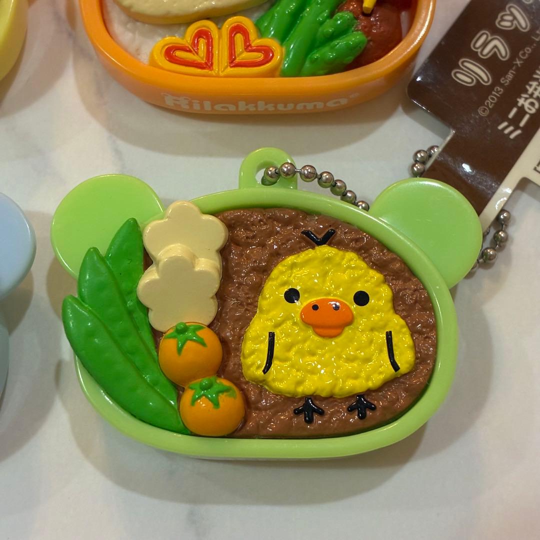 リラックマ お弁当キーチェーン お弁当 ミニチュア キーホルダー