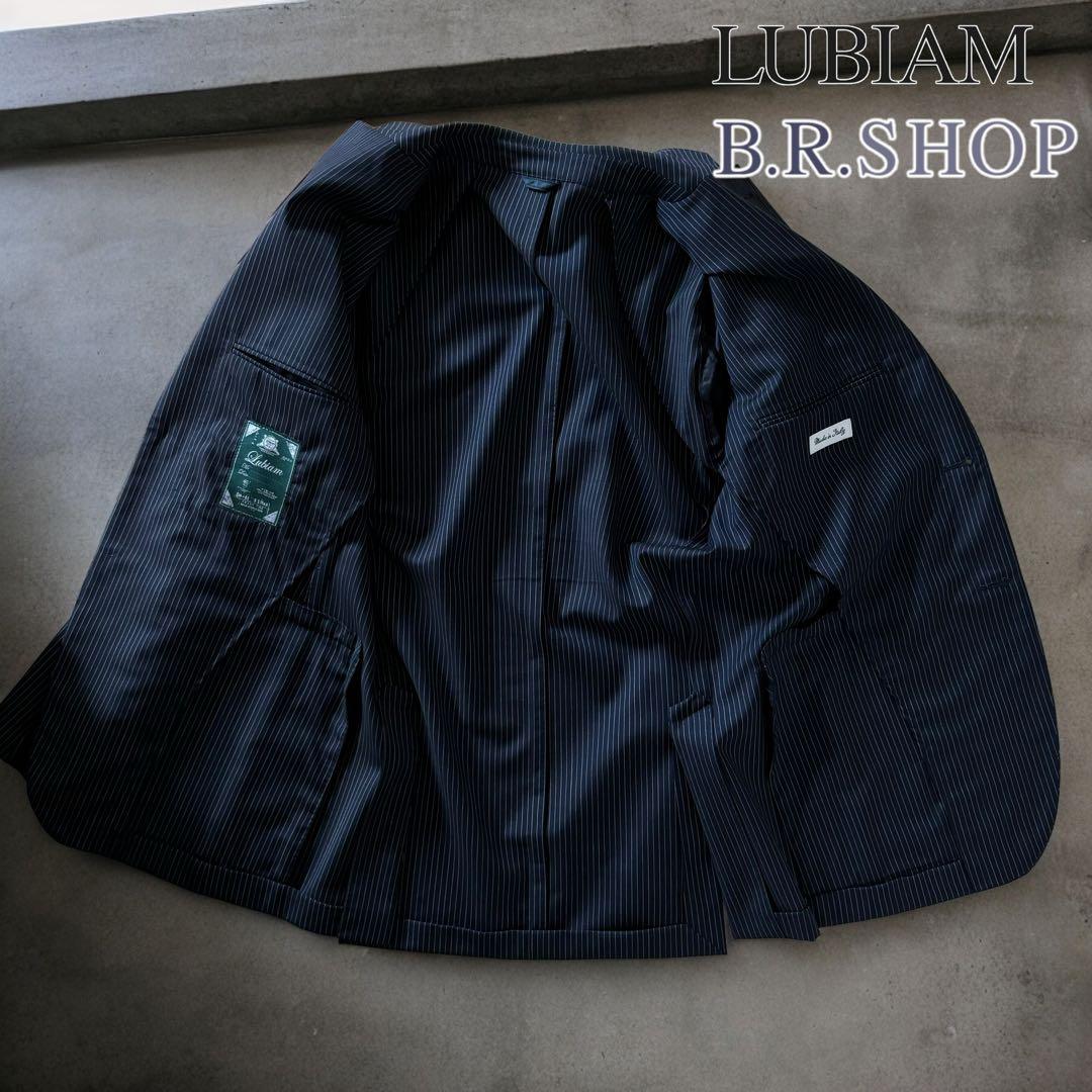 【美品】L.B.M.1911 春夏 サマーウールスーツ 46 フィナモレ 20万