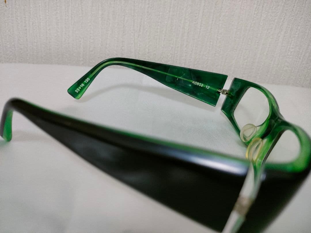 alain mikli アランミクリ フレームカラー グリーン メガネ - メルカリ