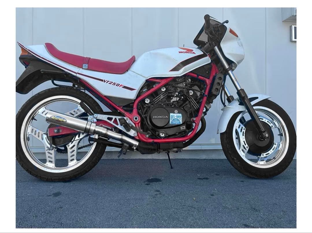 純正エキパイ専用 50.8mm マフラーVT250F FC MC08 ワンズ管