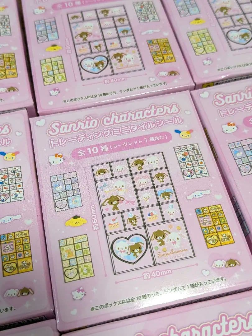 正規品】サンリオ トレーディングミニタイルシール 全10種 - メルカリ