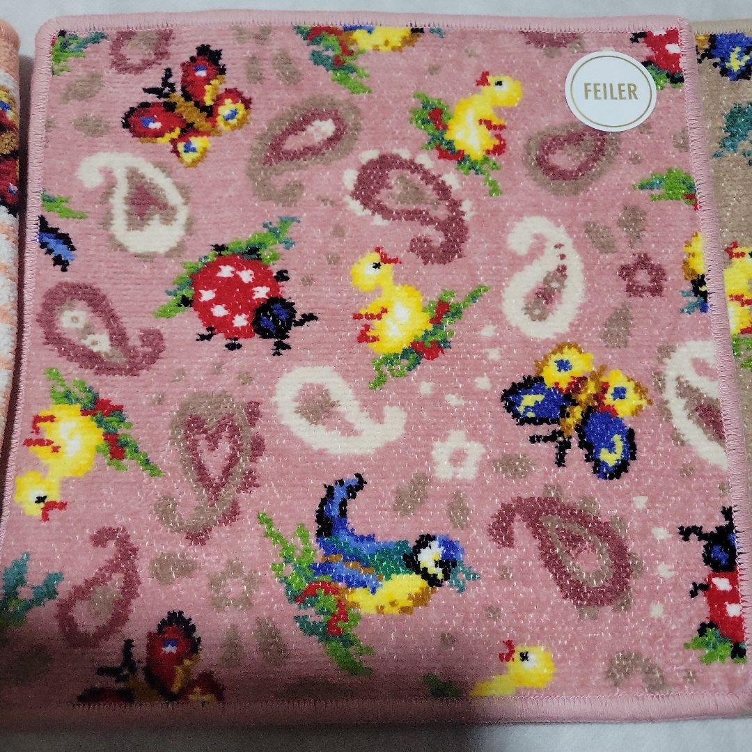 kerokero様専用フェイラー ハイジ ペイズリー 千鳥 ハンカチ 3枚セット