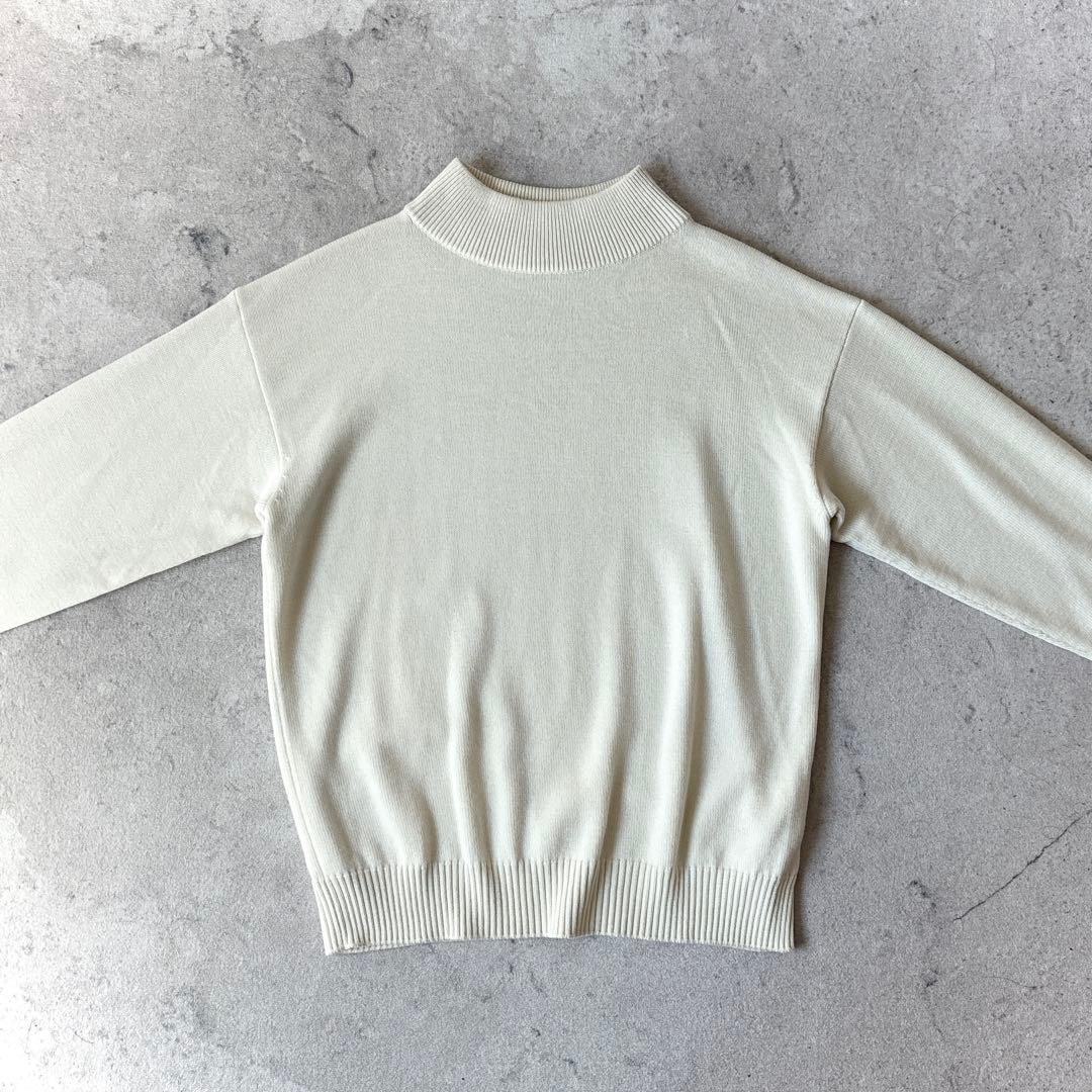 美品 イレーヴ Y 日本製 サイズ4 ウール モックネック ニット セーター