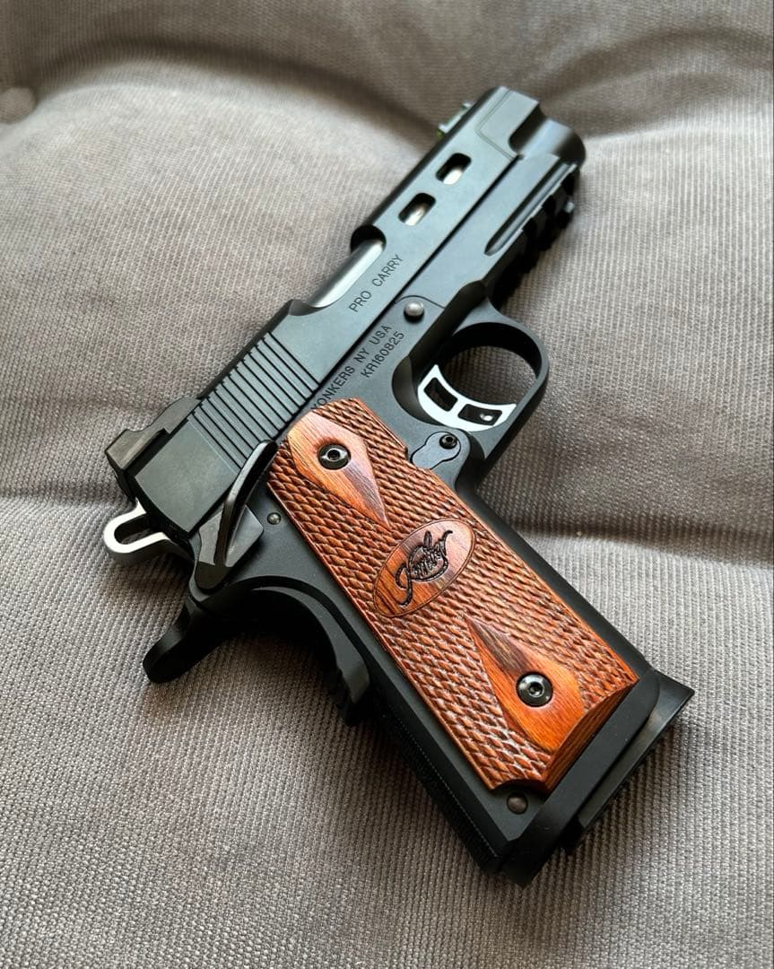 WA】キンバー プロキャリーカスタムRL/ウッドグリップ 極美品です