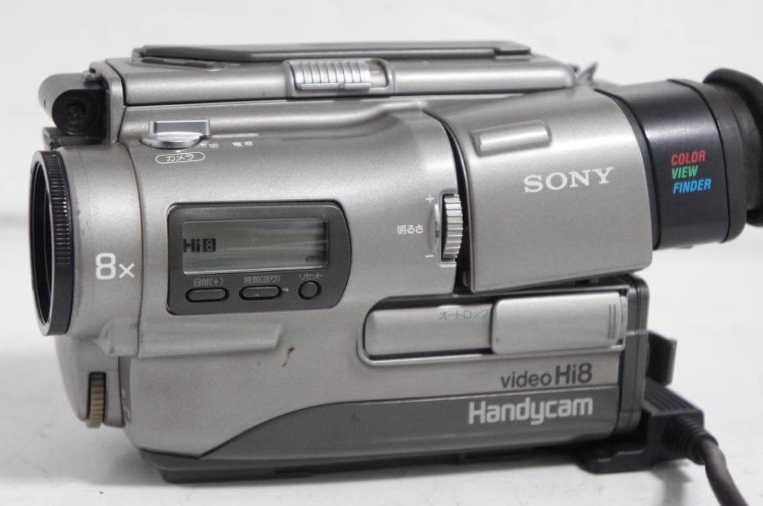 再生OK】CCD-TR1 SONY Hi8ビデオカメラ 8mm 0212 - メルカリ