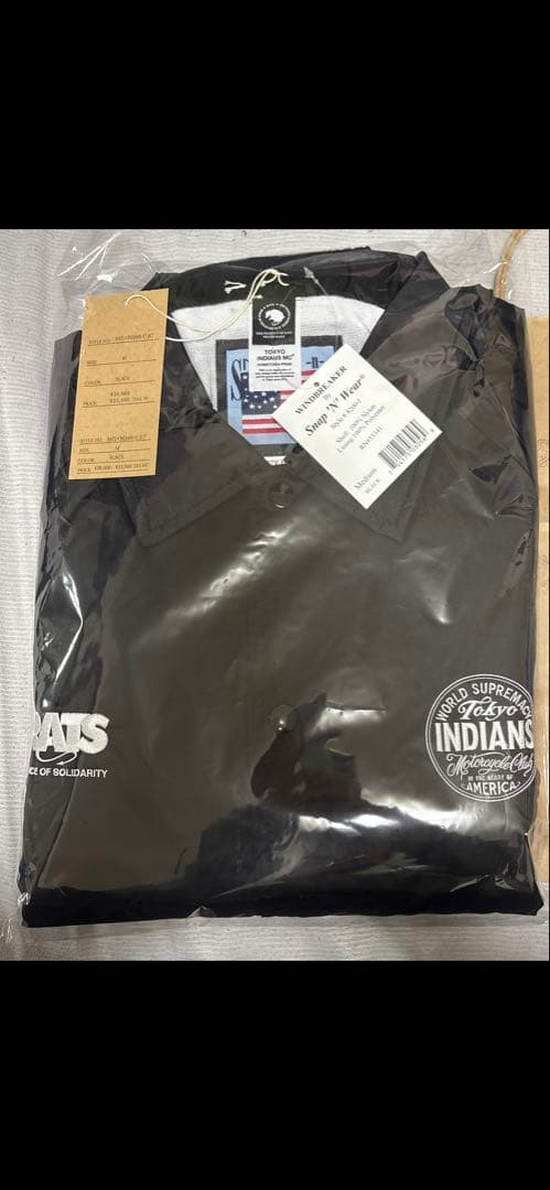 RATS × TOKYO INDIANS コーチジャケット 20周年記念 M - メルカリ