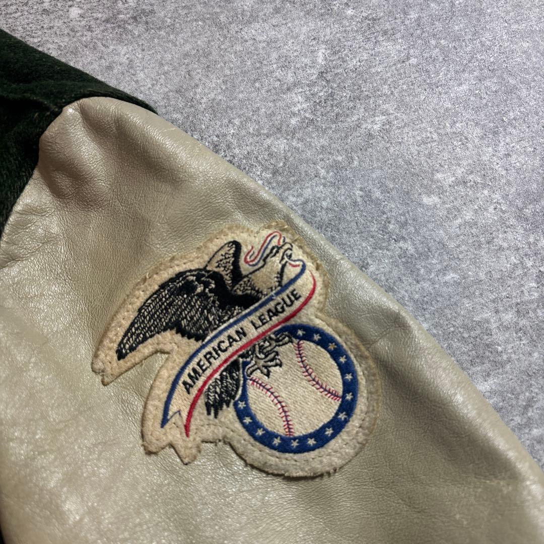 DeLONG usa製 MLB チーム スタジャン アスレチックス - メルカリ