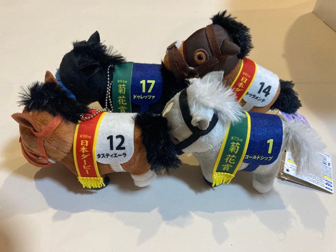 サラブレッドコレクション　4種 サラブレッドコレクション マスコットボールチェーン4 プライズの情報