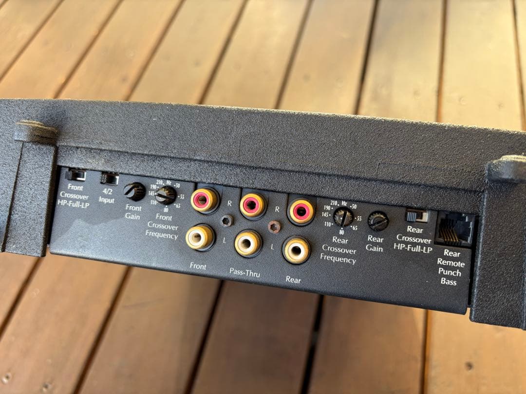 ロックフォード パワーアンプ POWER800a4 おにぎり 100w×4ch - メルカリ