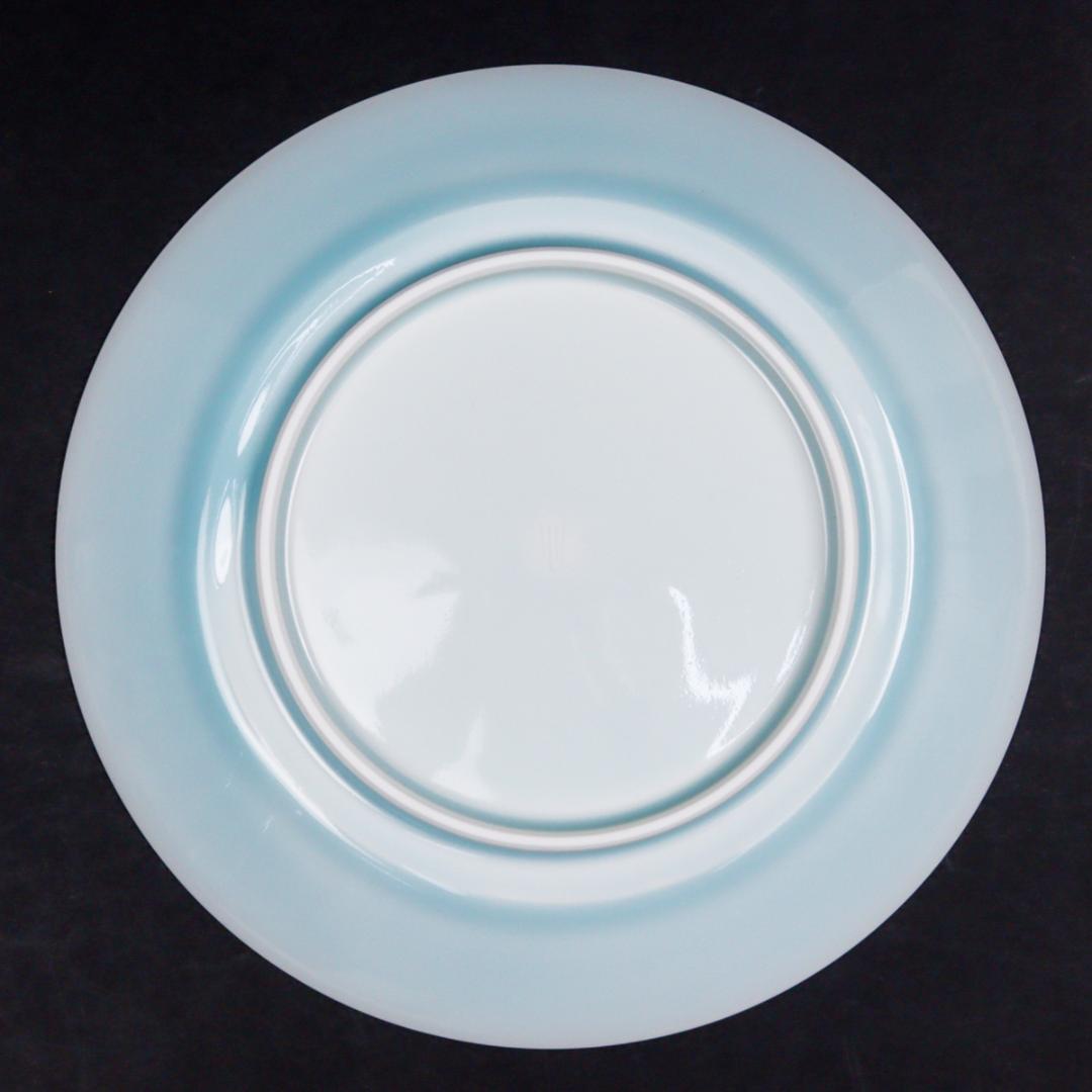 塚本快示 人間国宝 青白磁 百合文 皿 共布 共箱 未使用 - メルカリ