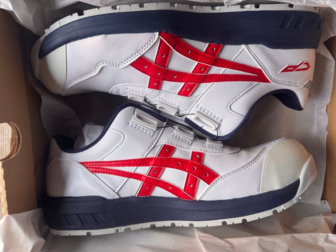 WINJOB CP306 BOA ホワイト/クラシックレッド 27.5cm