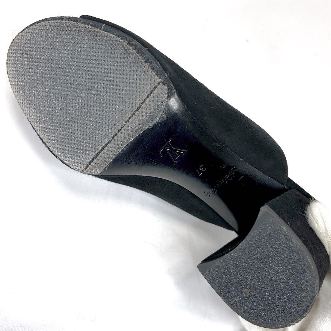 ルイヴィトン　エッセンシャルv サボ　サンダル　23.5cm ブラック　黒