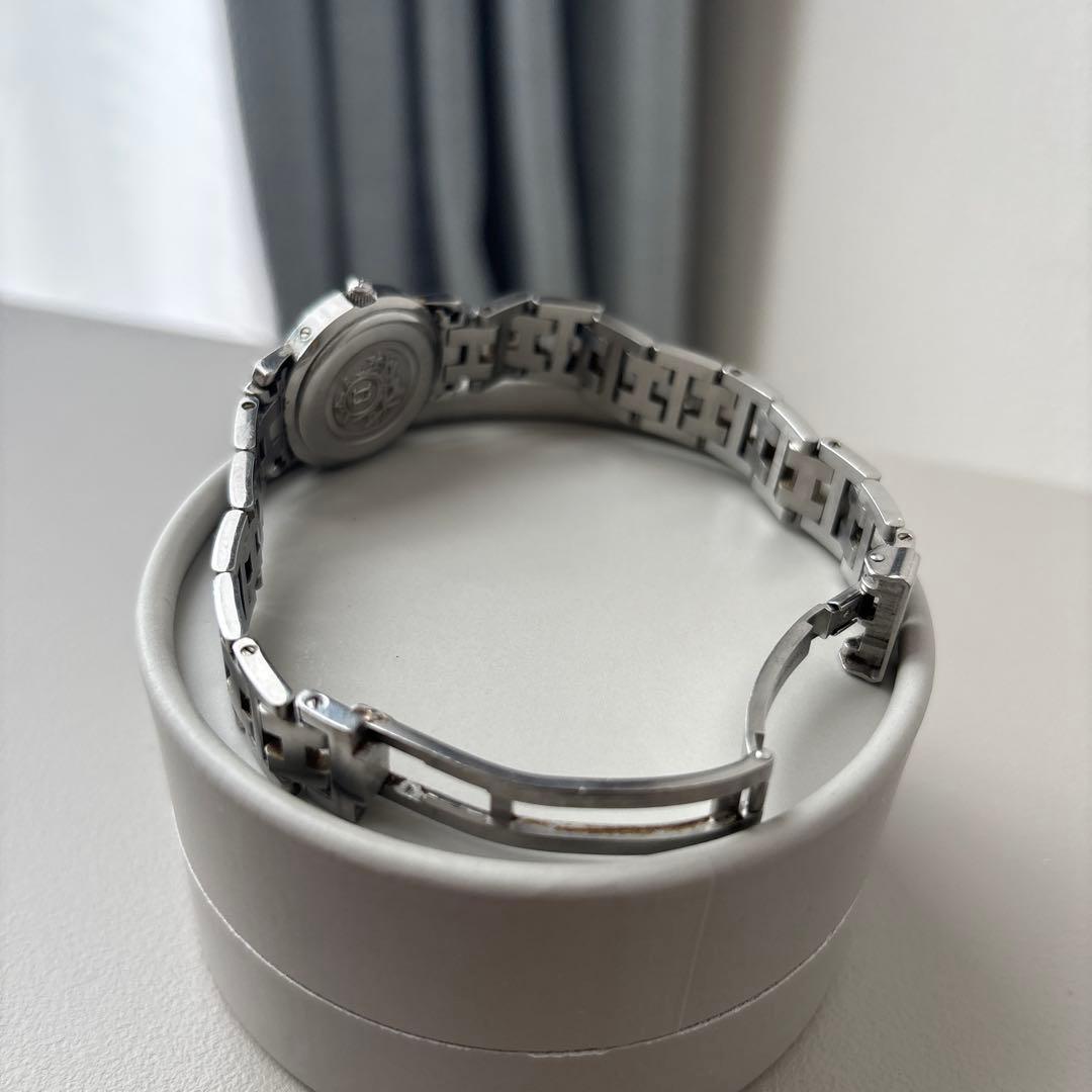 HERMESエルメス クリッパーホワイトCL4210腕時計レディース電池2026