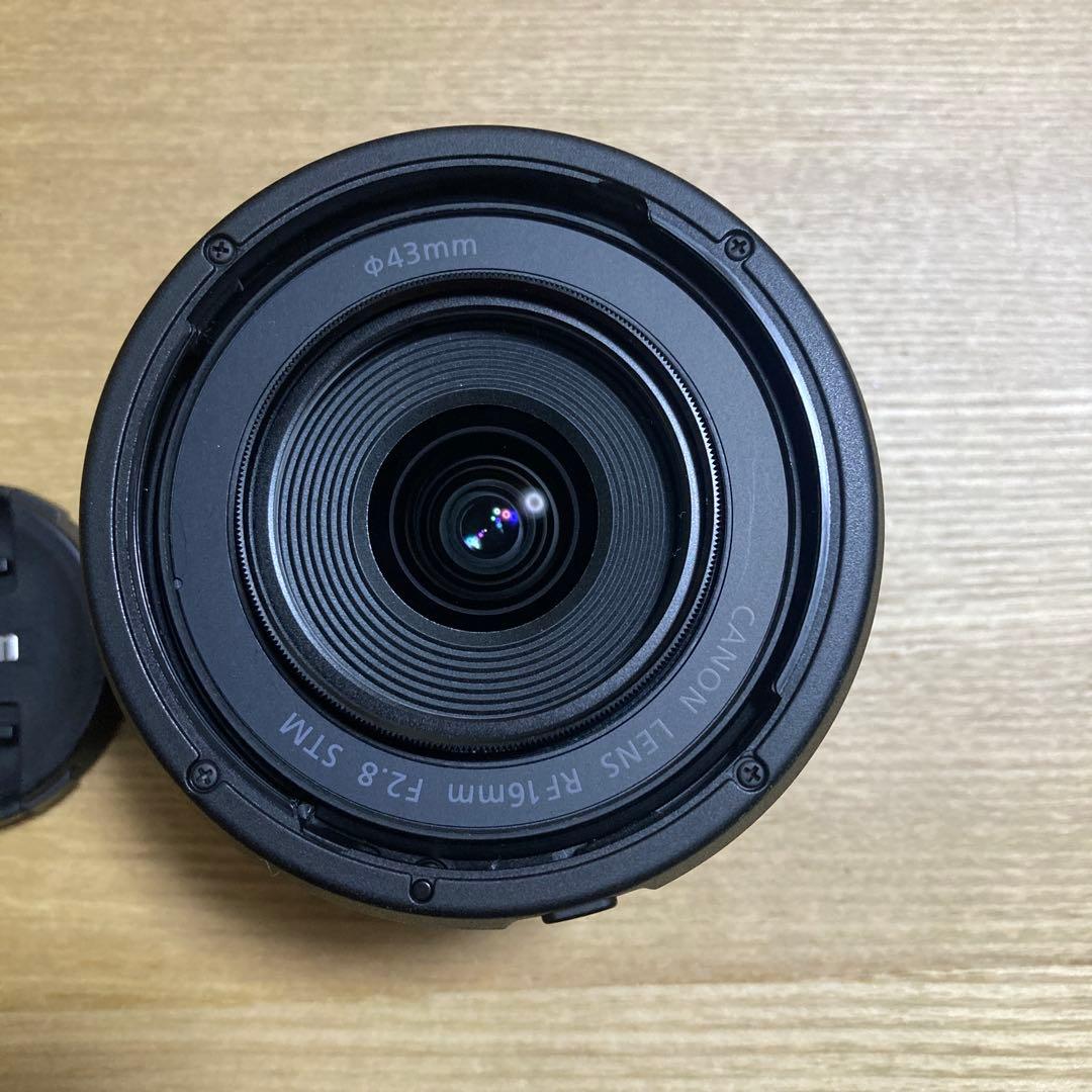Canon RF16mm F2.8STM 純正フード、プロテクトフィルター付き - メルカリ