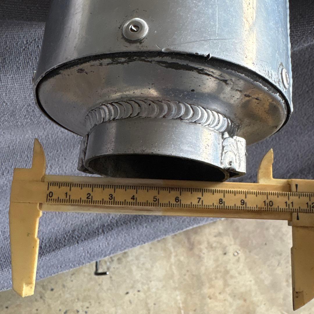 渓*人様 ツキギ　デクスター　アルミサイレンサー　60.5φ