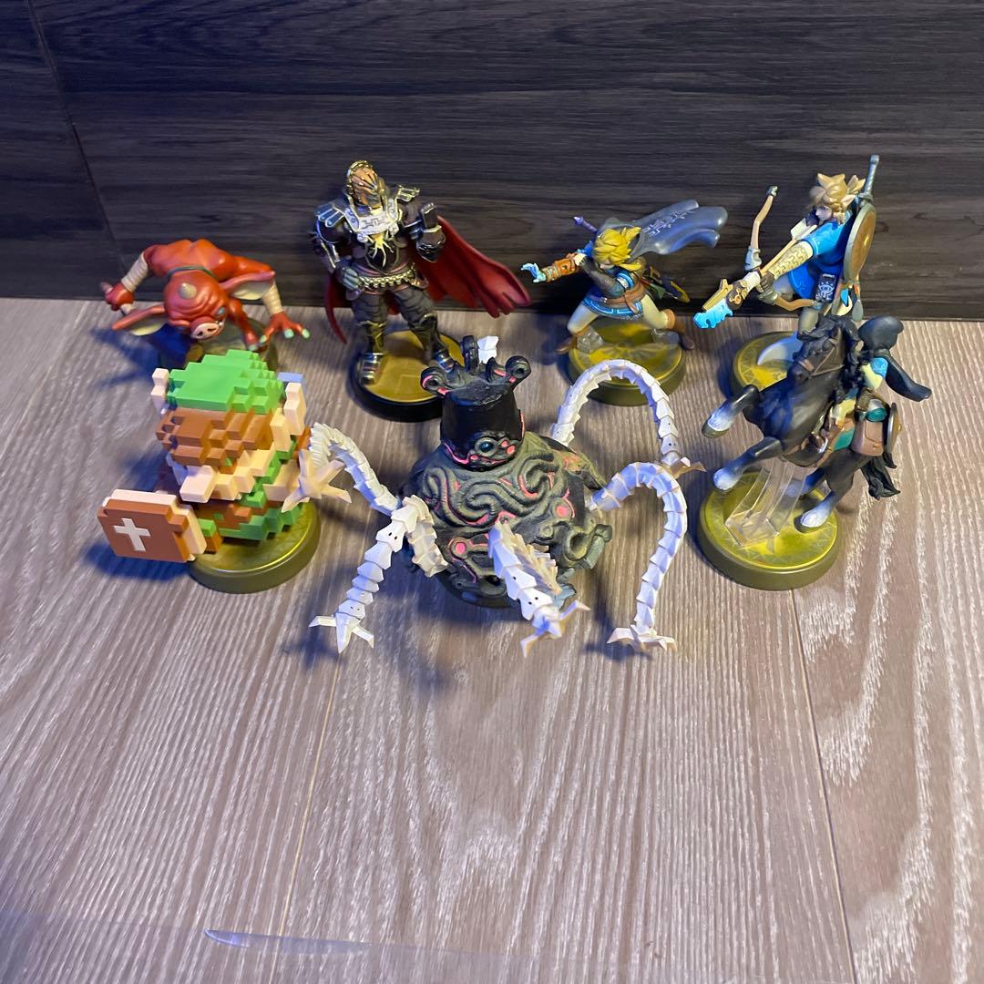 amiibo ゼルダの伝説 セット(ブレワイ、ティアキン対応) - メルカリ