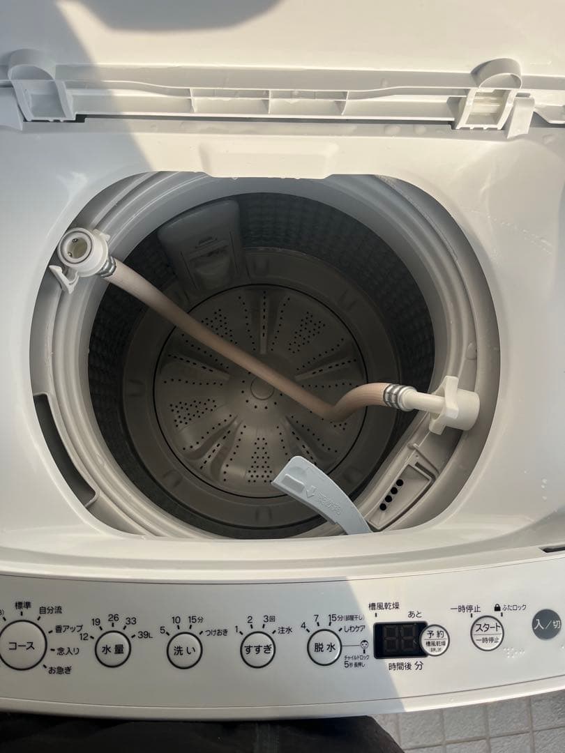 BW-45A 4.5kg 全自動縦型洗濯機 ホワイト 2022年製T