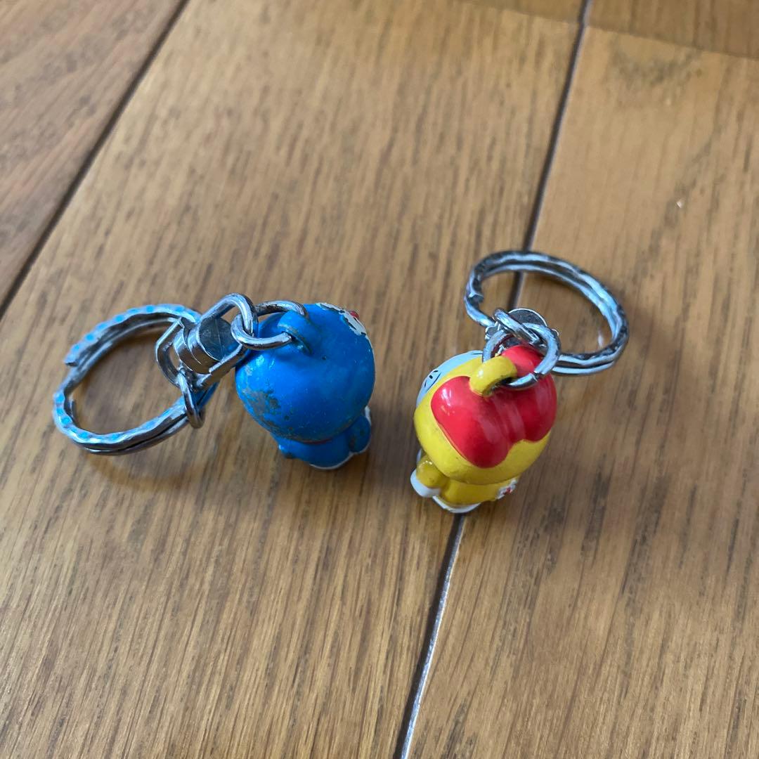 レトロ ドラえもん.ドラミ キーホルダー 送料込み メルカリ便 即購入可