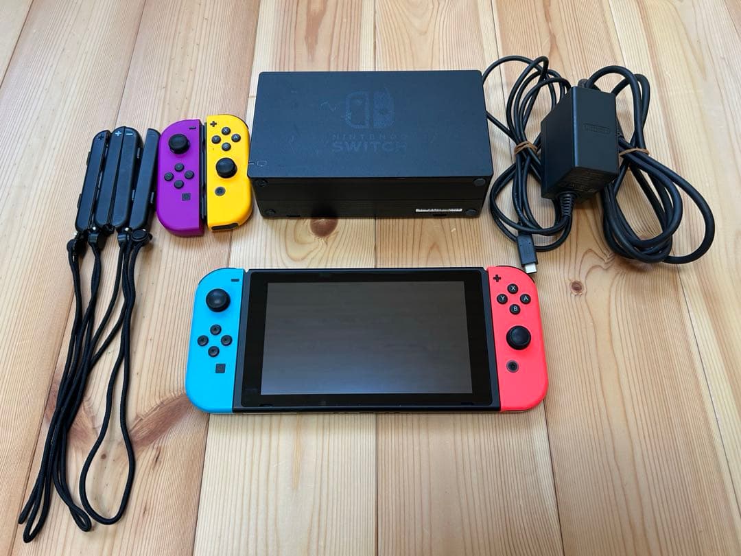 Nintendo Switch ネオンブルー/ネオンレッド　本体　箱なし Switch】 ☆ニンテンドースイッチ本体 Joy-Con(L) ネオンブルー/(R