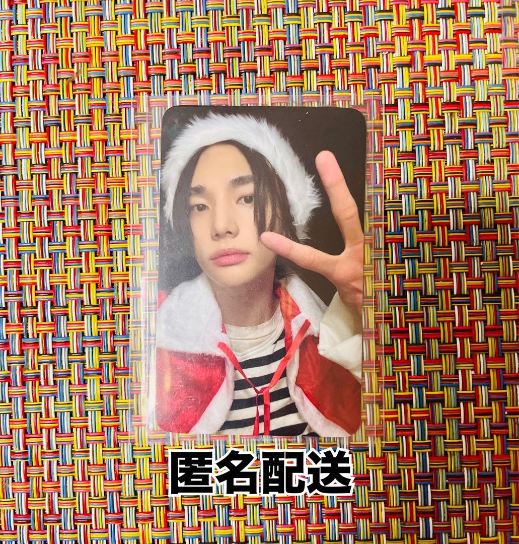 straykids hop ポップアップ購入特典ヒョンジンサンタ - メルカリ