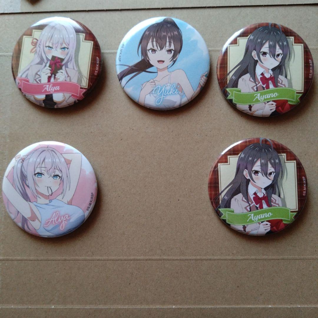 時々ボソッとロシア語でデレる隣のアーリャさん 缶バッジ - メルカリ