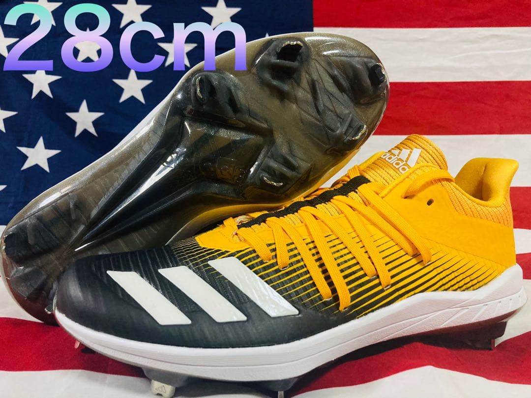 アディダス　adidas 野球　スパイク Afterburner 28cm 楽天市場】59％OFF 【25cm限定】 野球 スパイク 金具 大人 黒
