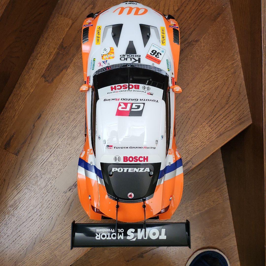 タミヤ au TOM´S GR Supra メーカー塗装済ボディ