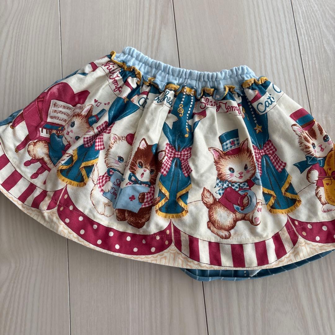 【ありさ】シャーリーテンプル　猫オーケストラ　3点セット　100.90cm