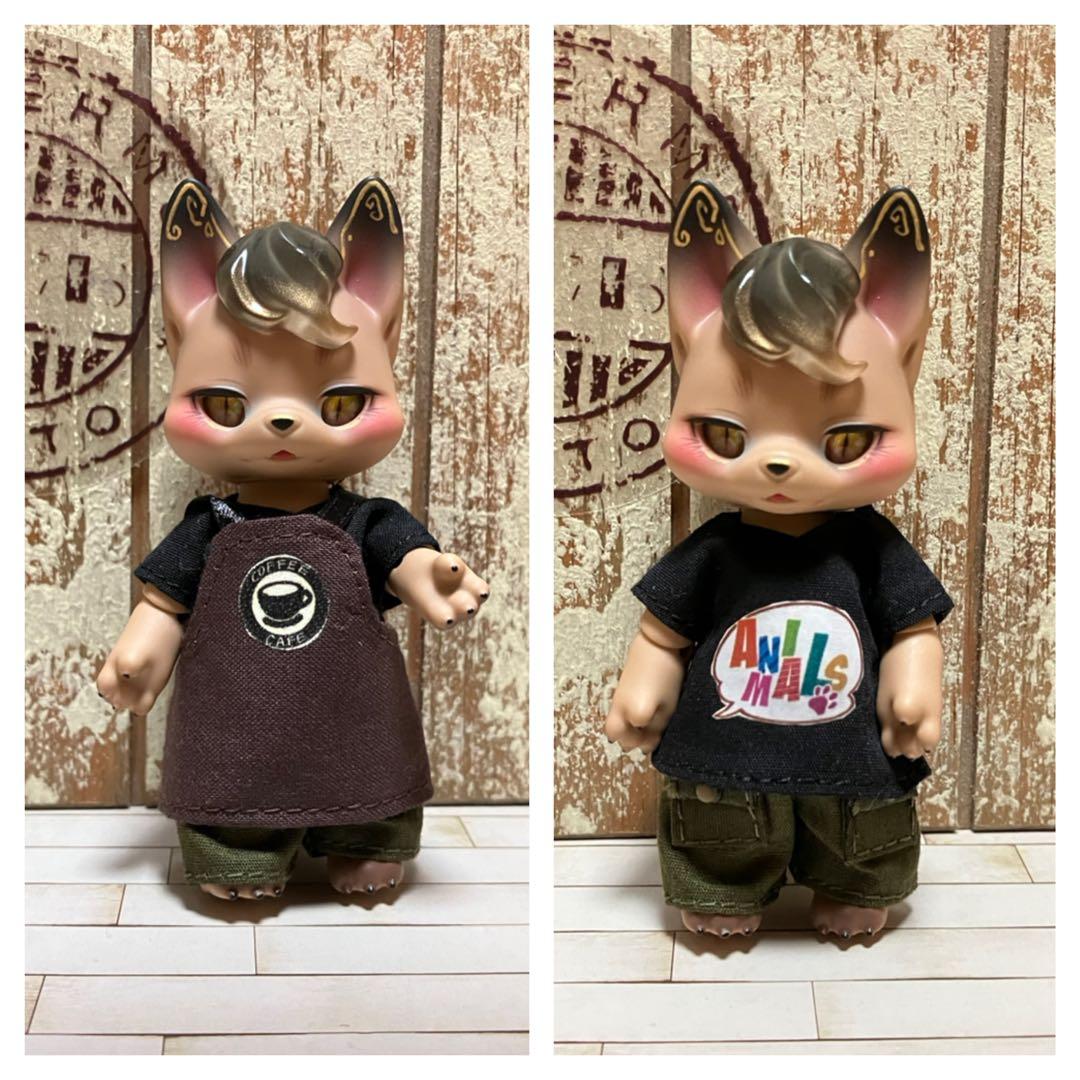 kumukuku cocoriang用カフェコーデ3点セット(茶)A - メルカリ