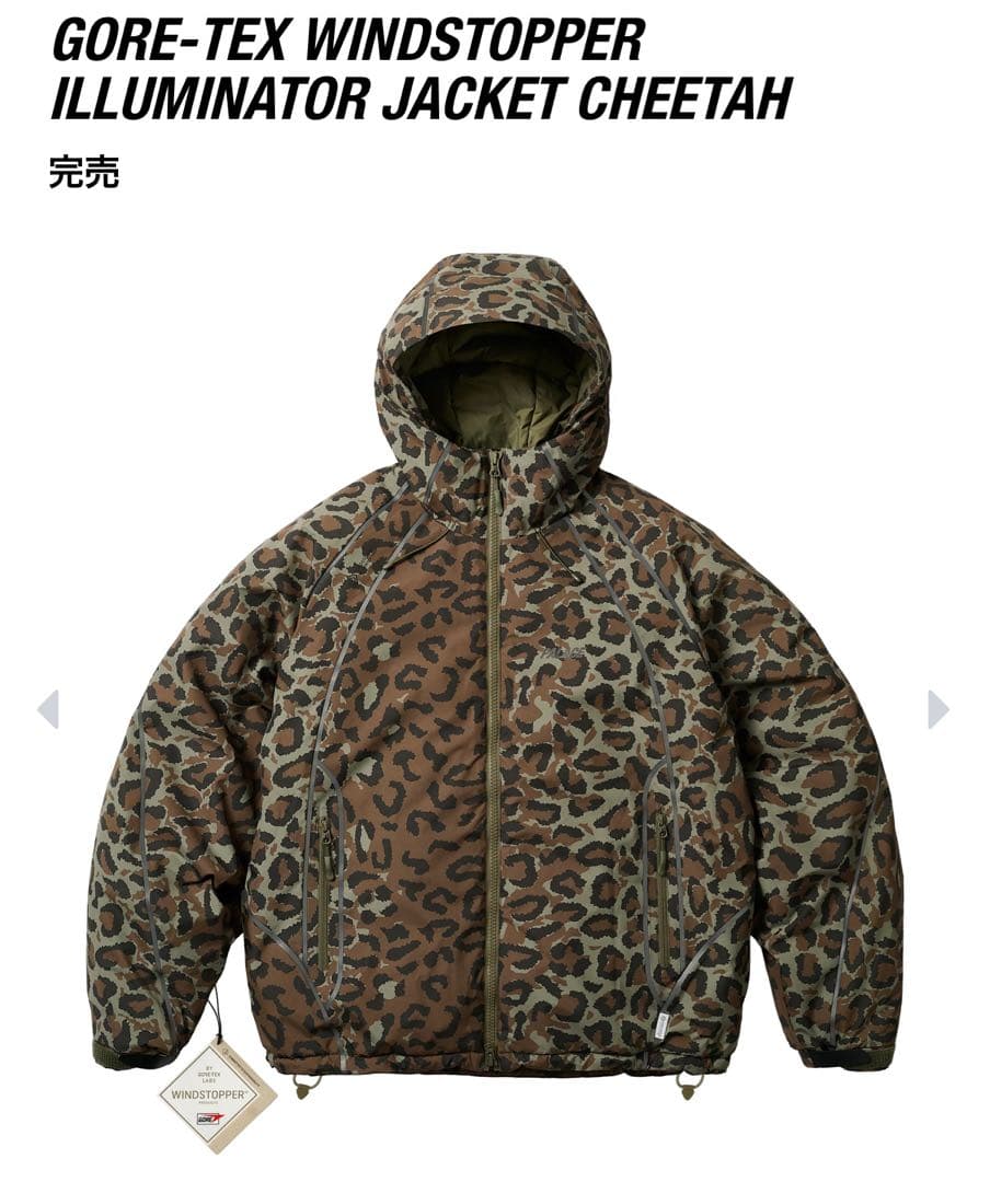 palace GORE-TEX windstopper jacket 新品 - メルカリ