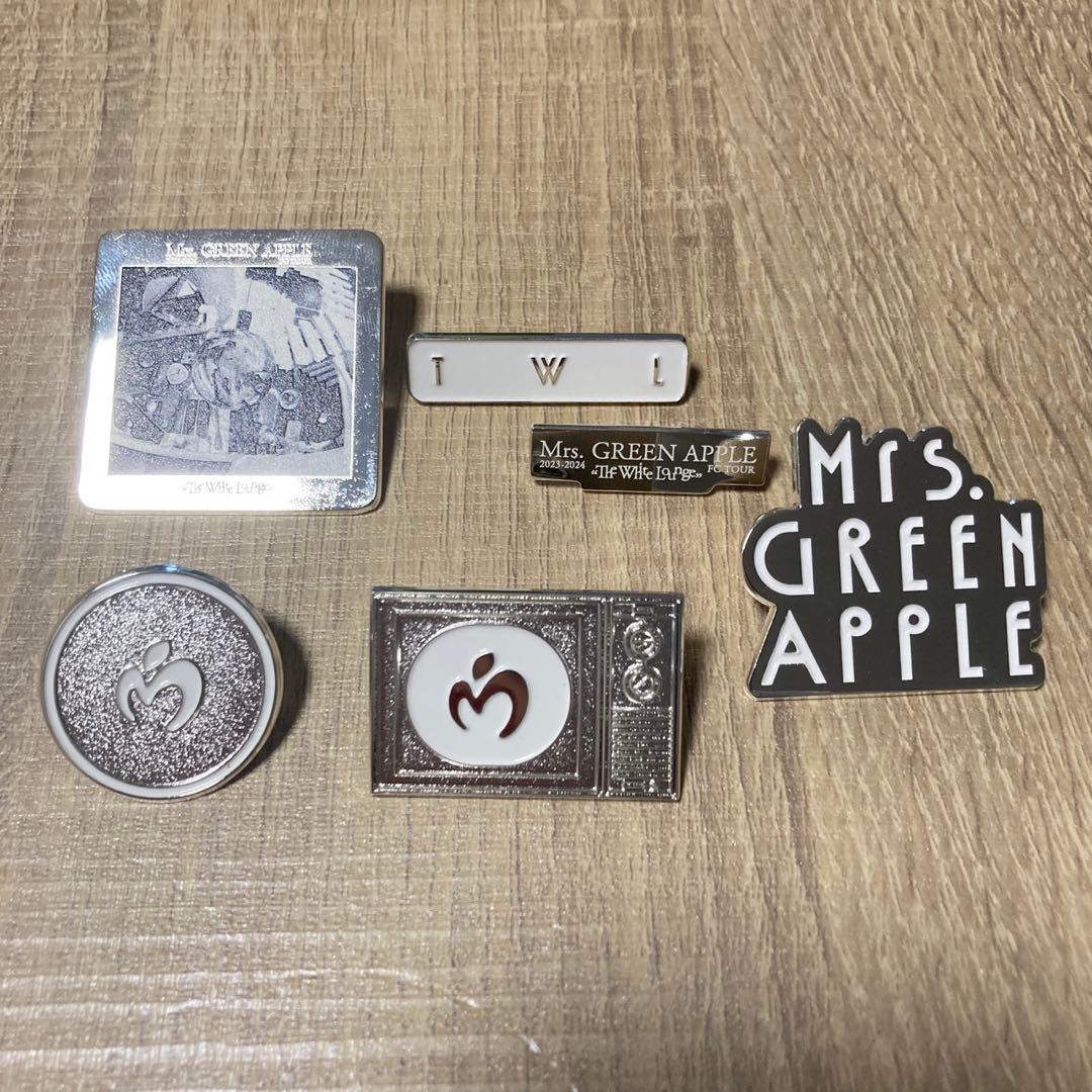 炭*素様 Mrs. GREEN APPLE ピンバッジ ミセスピンズ - メルカリ