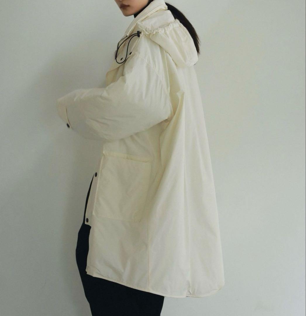 anuke】新品未使用Hooded Coat/アイボリー36 - メルカリ