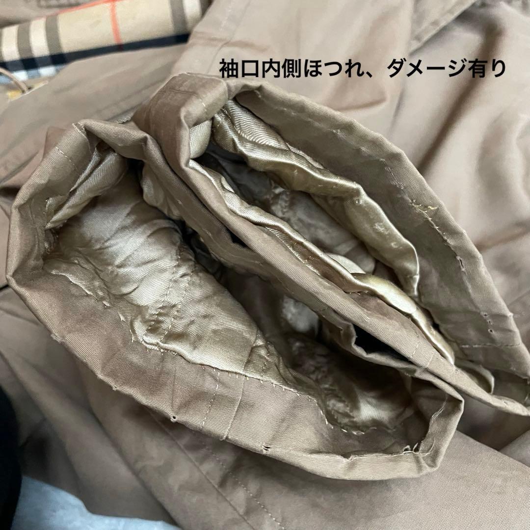 美品✨バーバリー ダウンライナー付モッズコート L ノバチェック C