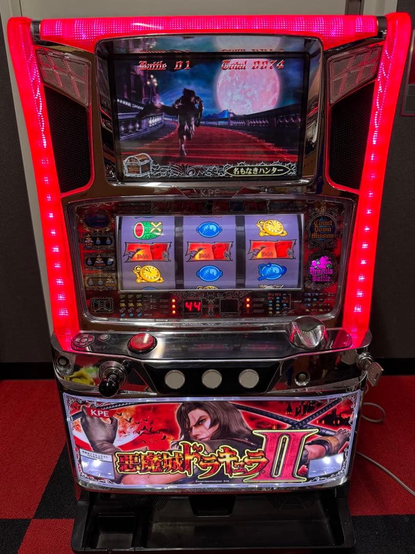 genパチスロ 実機 悪魔城ドラキュラ2 不要機付 akumajyoudorakyura_annjera.jpg