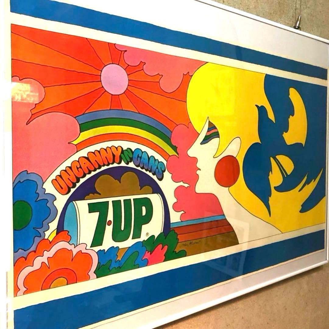 レア　60年代　セブンアップ　7up ポスター　ピーターマックス　看板　ガレージ 2026年最新】7up ピーターマックスの人気アイテム - メルカリ