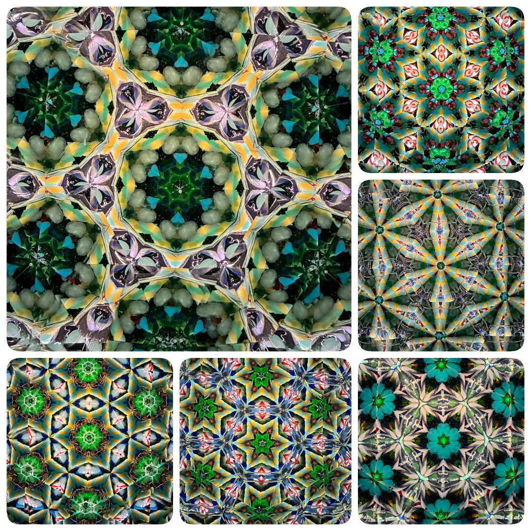 万華鏡《410・408》ゆっくり動くオイルタイプ（天板黒）セミオーダー