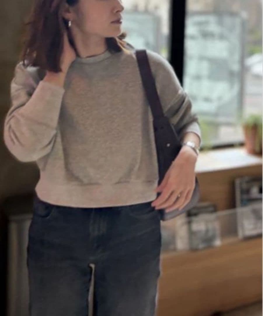 お値下げ！ aLORS paris スウェット ホワイト フリーサイズ 無地